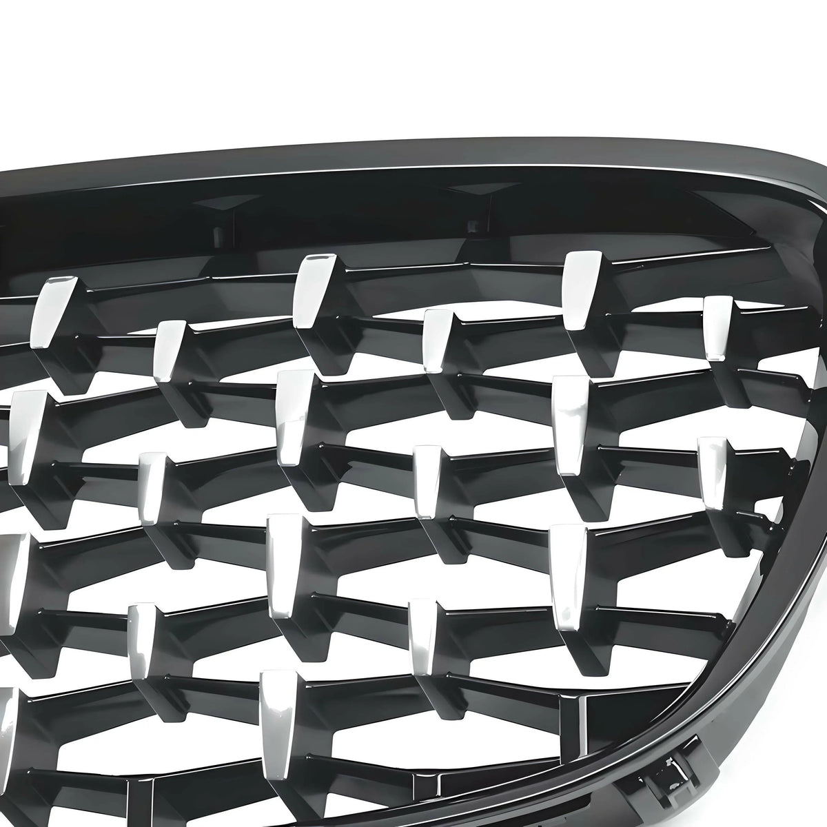 DIAMOND STYLE GLOSS BLACK GRILLE FOR BMW F07 5 SERIES GT