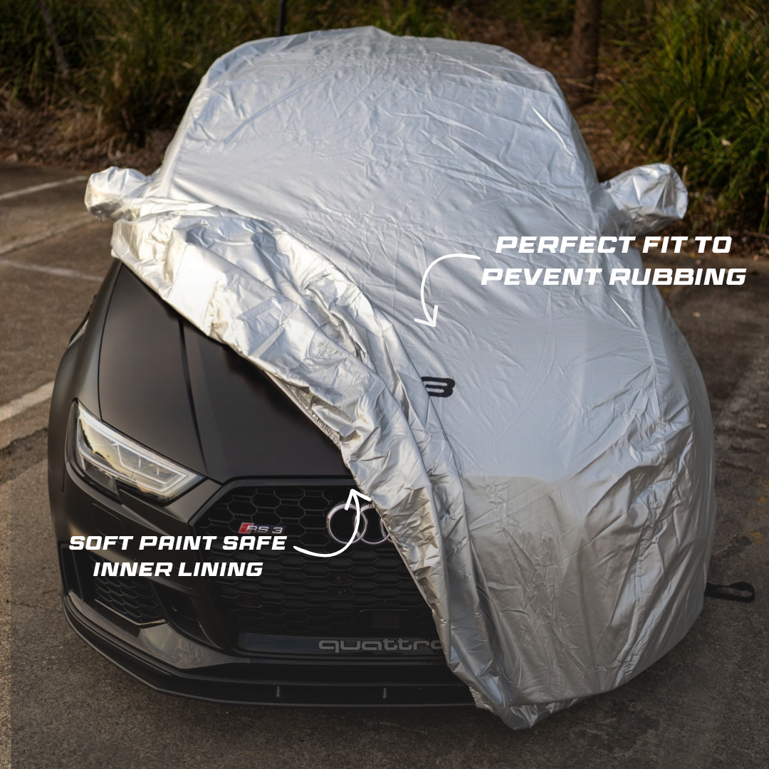 CUSTOM WATERPROOF OUTDOOR CAR COVER FOR AUDI