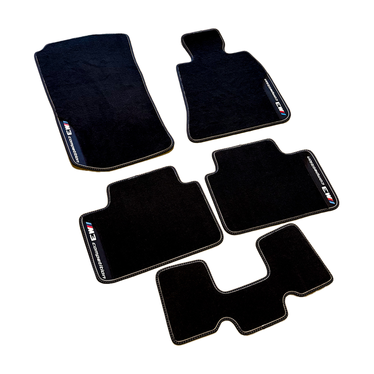 BMW E90 E92 F80 G80 G81 M3 CUSTOM FLOOR MATS SET