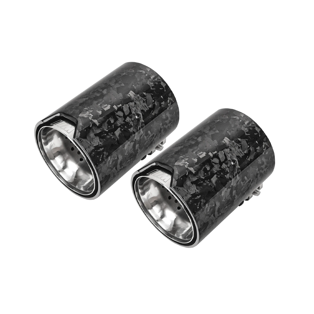 M PERFORMANCE FORGED CARBON FIBER EXHAUST TIPS FOR BMW F22 F23 M235i M240i