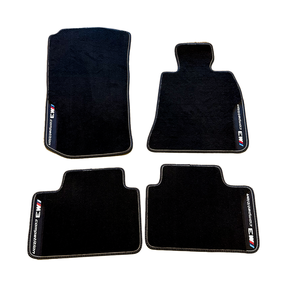 CUSTOM BMW FLOOR MATS SET FOR G80 M3