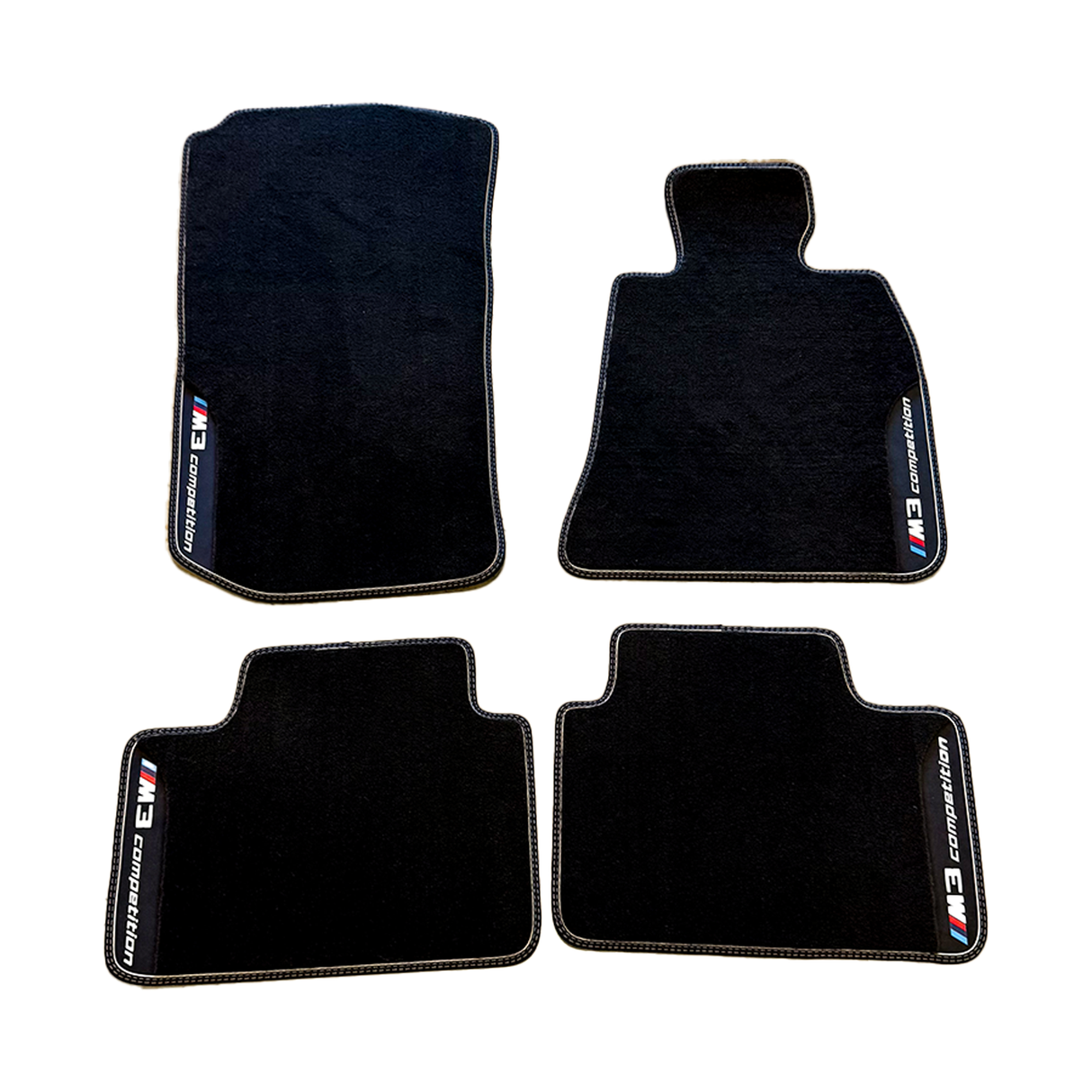 BMW E90 E92 F80 G80 G81 M3 CUSTOM FLOOR MATS SET