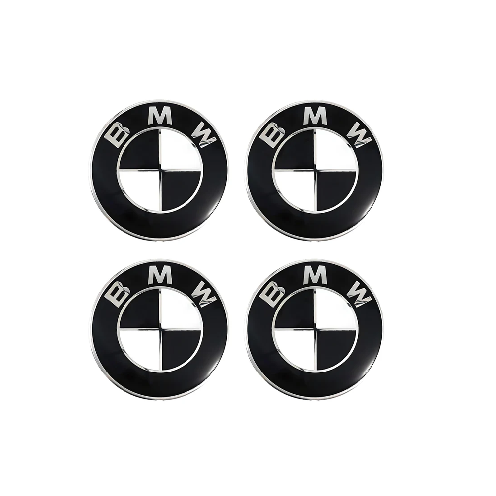 BMW FLOATING WHEEL CENTRE CAP SET