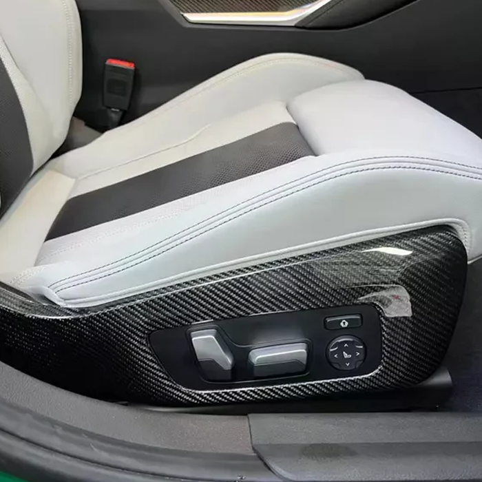 CARBON FIBRE SIDE SEAT INTERIOR TRIM FOR BMW G80 M3 G82 M4