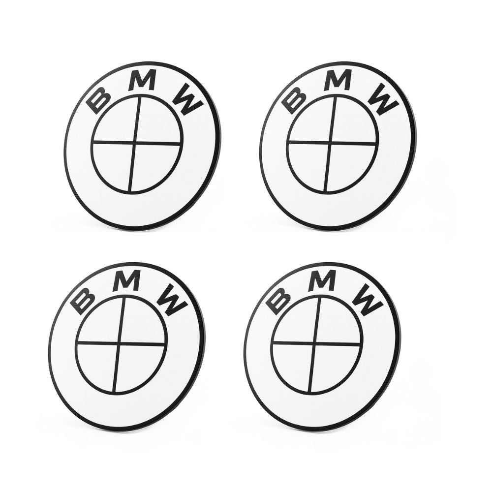 BMW WHITE EMBLEM BADGE