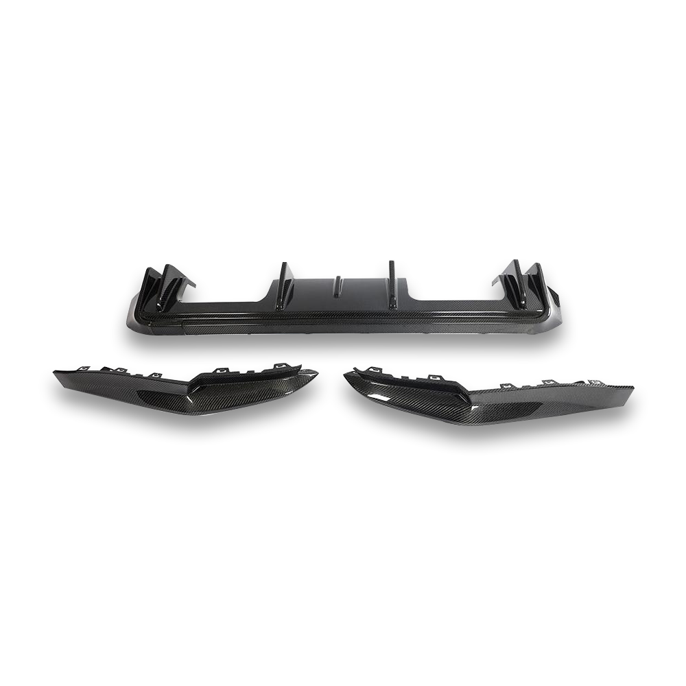 3D STYLE CARBON FIBER REAR DIFFUSER FOR BMW G80 M3 / G82 G83 M4