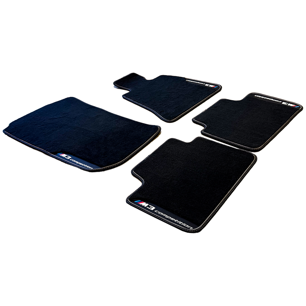CUSTOM BMW FLOOR MATS SET FOR G80 M3