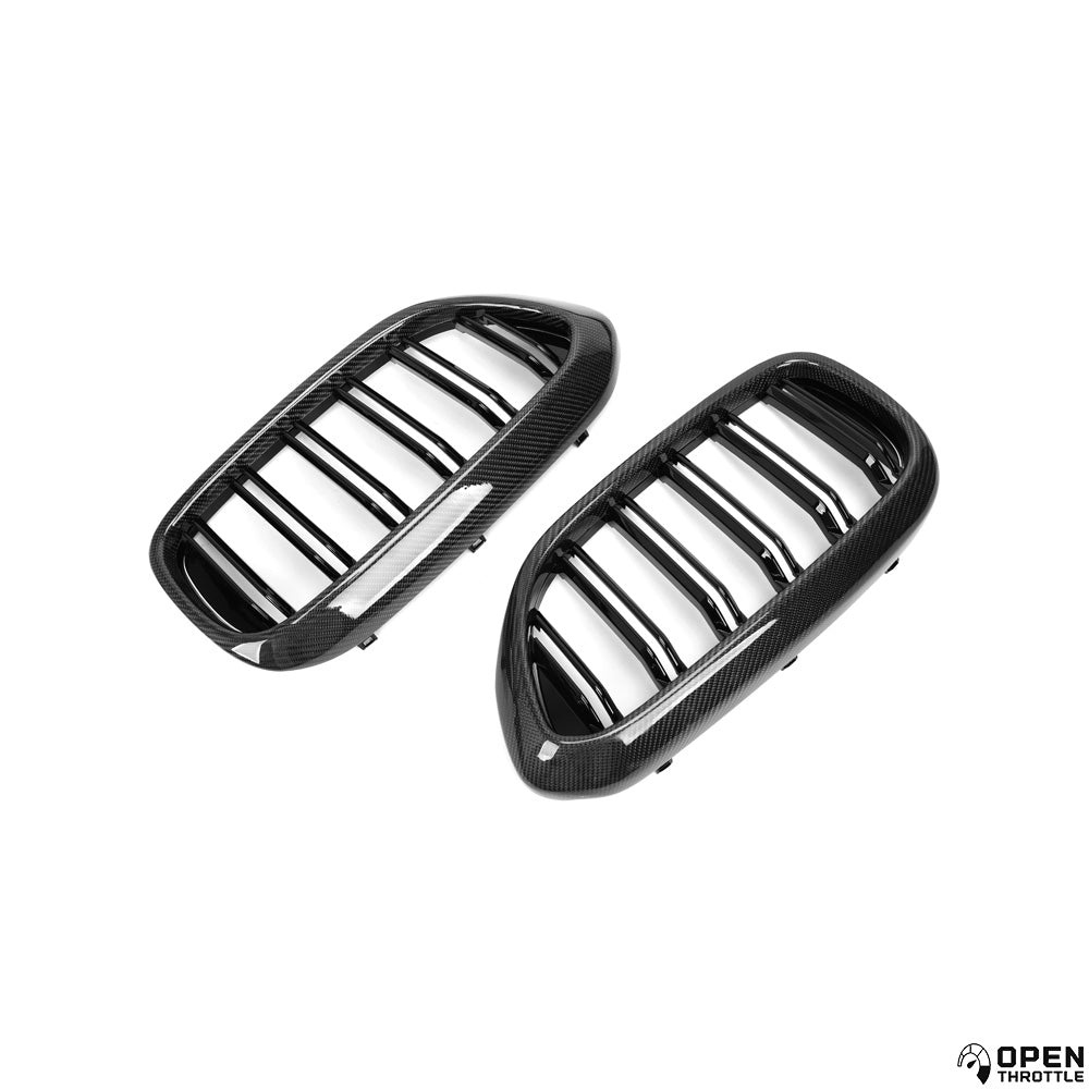 KOHLEFASER-GRILL FÜR BMW F90 M5 PRE LCI / G30 5 SERIE PRE LCI
