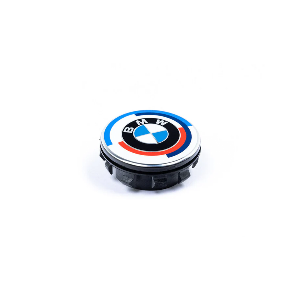 BMW 50TH ANNIVERSARY FLOATING WHEEL CENTRE CAP SET