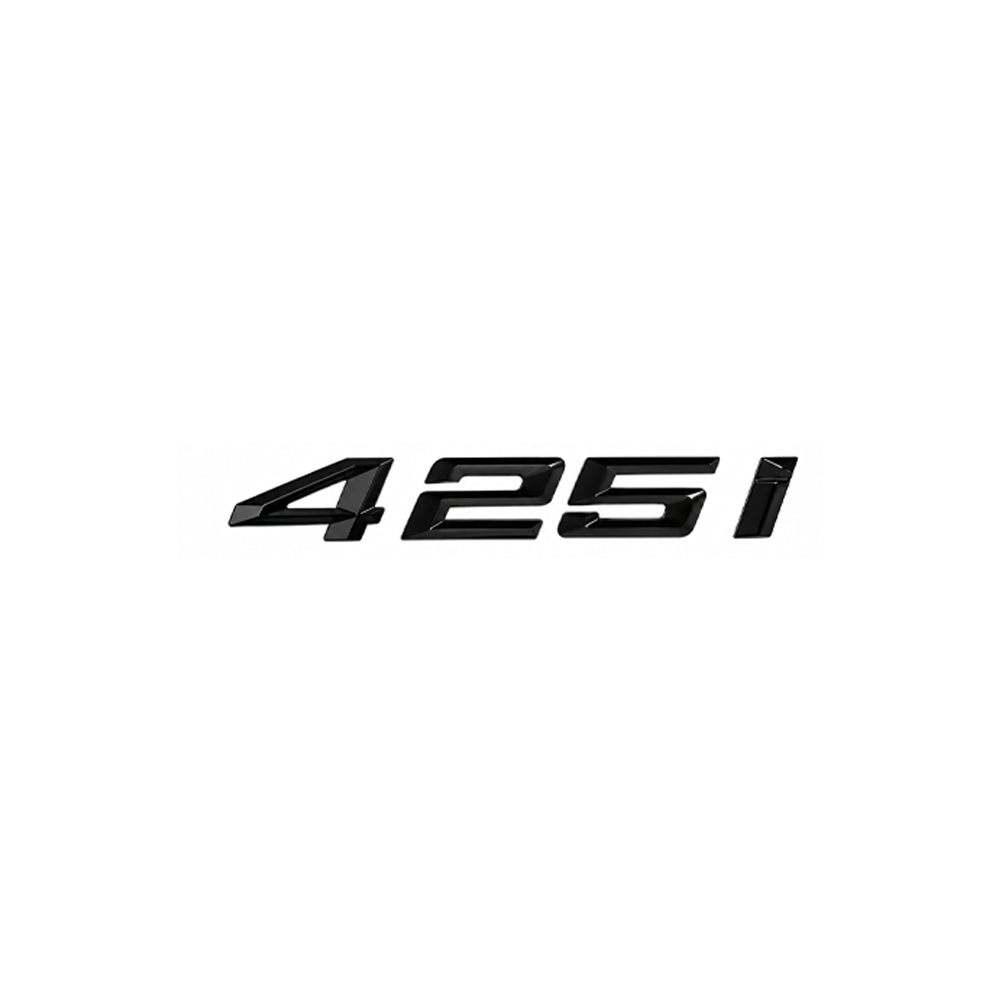 GLOSS BLACK TRUNK EMBLEM FOR BMW F32 4 SERIES