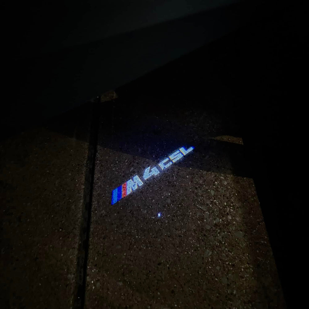 BMW M4 CSL DOOR LIGHTS