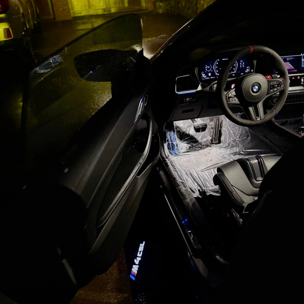 BMW M4 CSL DOOR LIGHTS