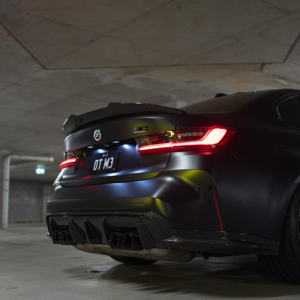 PSM STYLE DRY CARBON FIBRE SPOILER FOR BMW G80 M3 / G20 3 SERIES