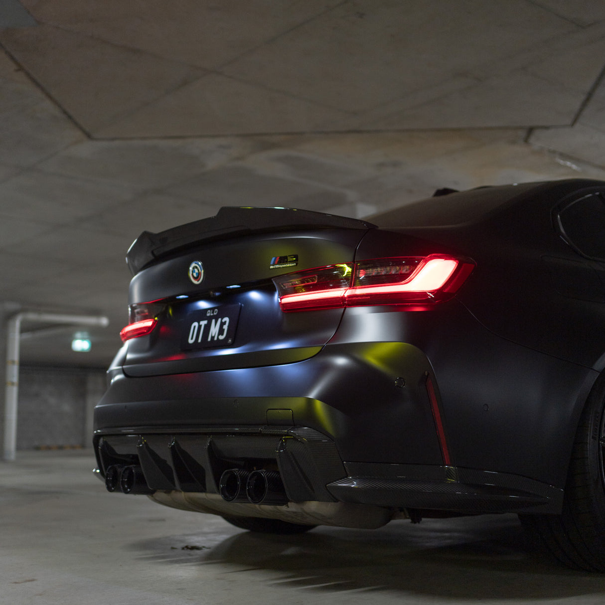 PSM STYLE DRY CARBON FIBRE SPOILER FOR BMW G80 M3 / G20 3 SERIES
