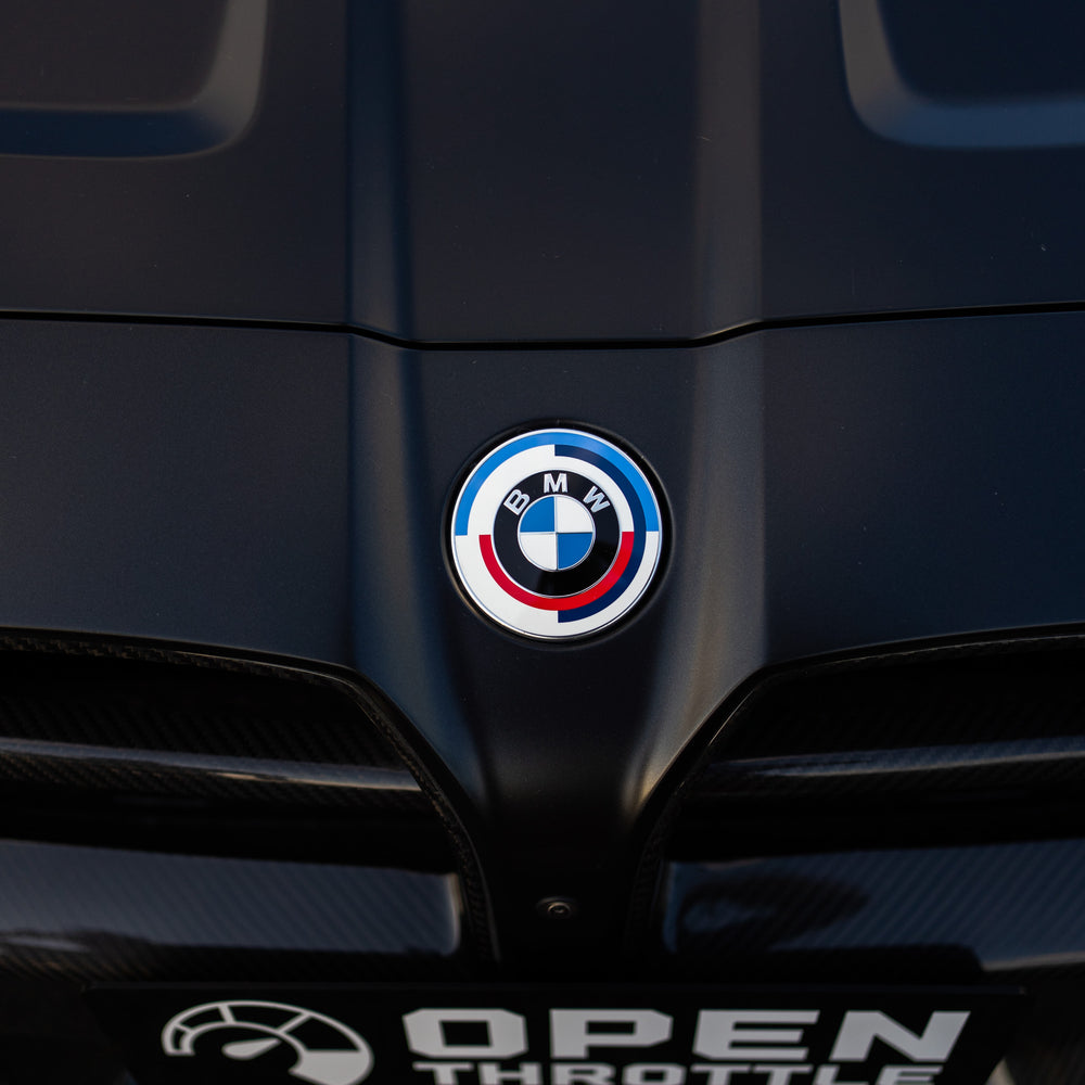 BMW 50TH ANNIVERSARY EMBLEM BADGE