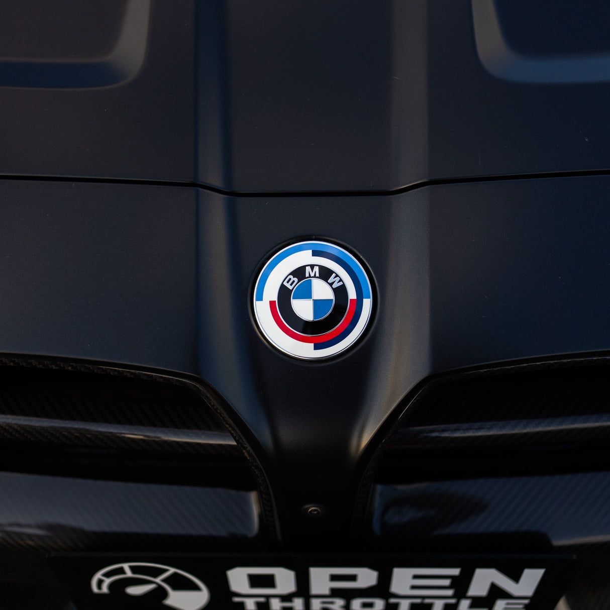 BMW 50TH ANNIVERSARY EMBLEM BADGE