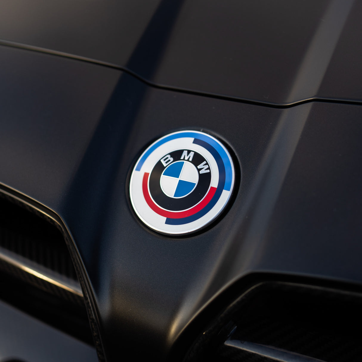 BMW 50TH ANNIVERSARY EMBLEM BADGE