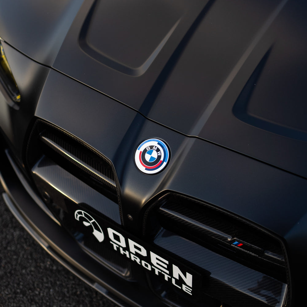 BMW 50TH ANNIVERSARY EMBLEM BADGE
