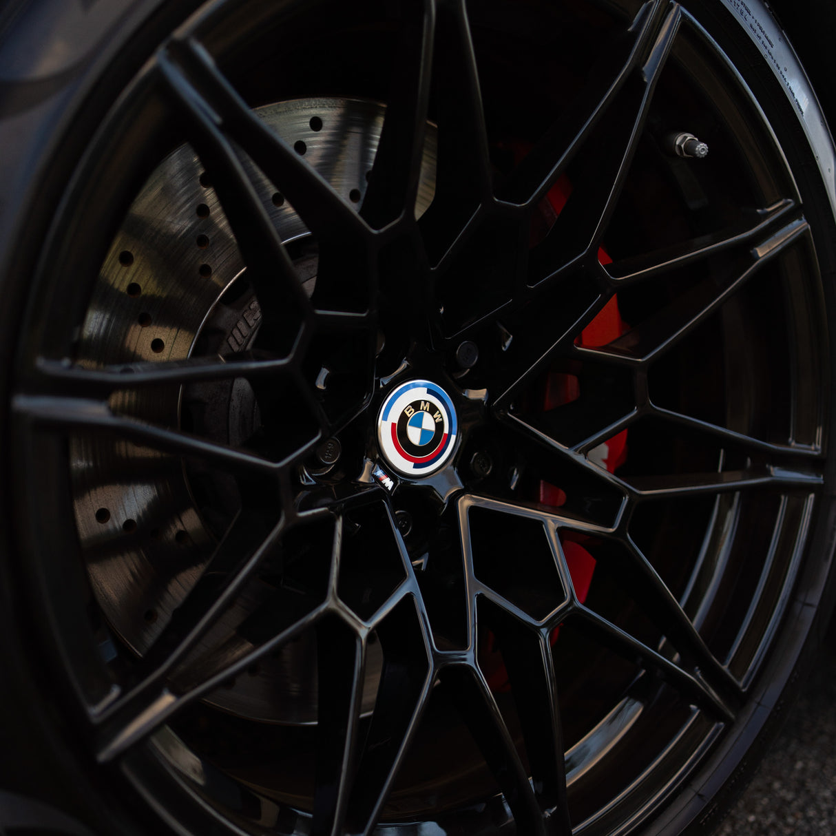 BMW 50TH ANNIVERSARY EMBLEM BADGE
