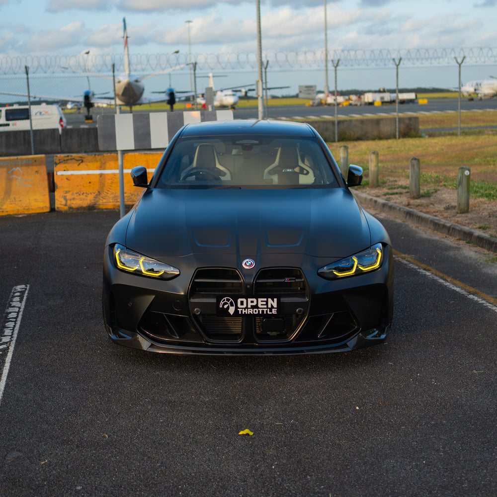 V STYLE DRY CARBON FIBRE GRILLE FOR BMW M3 G80 G81/ M4 G82 G83