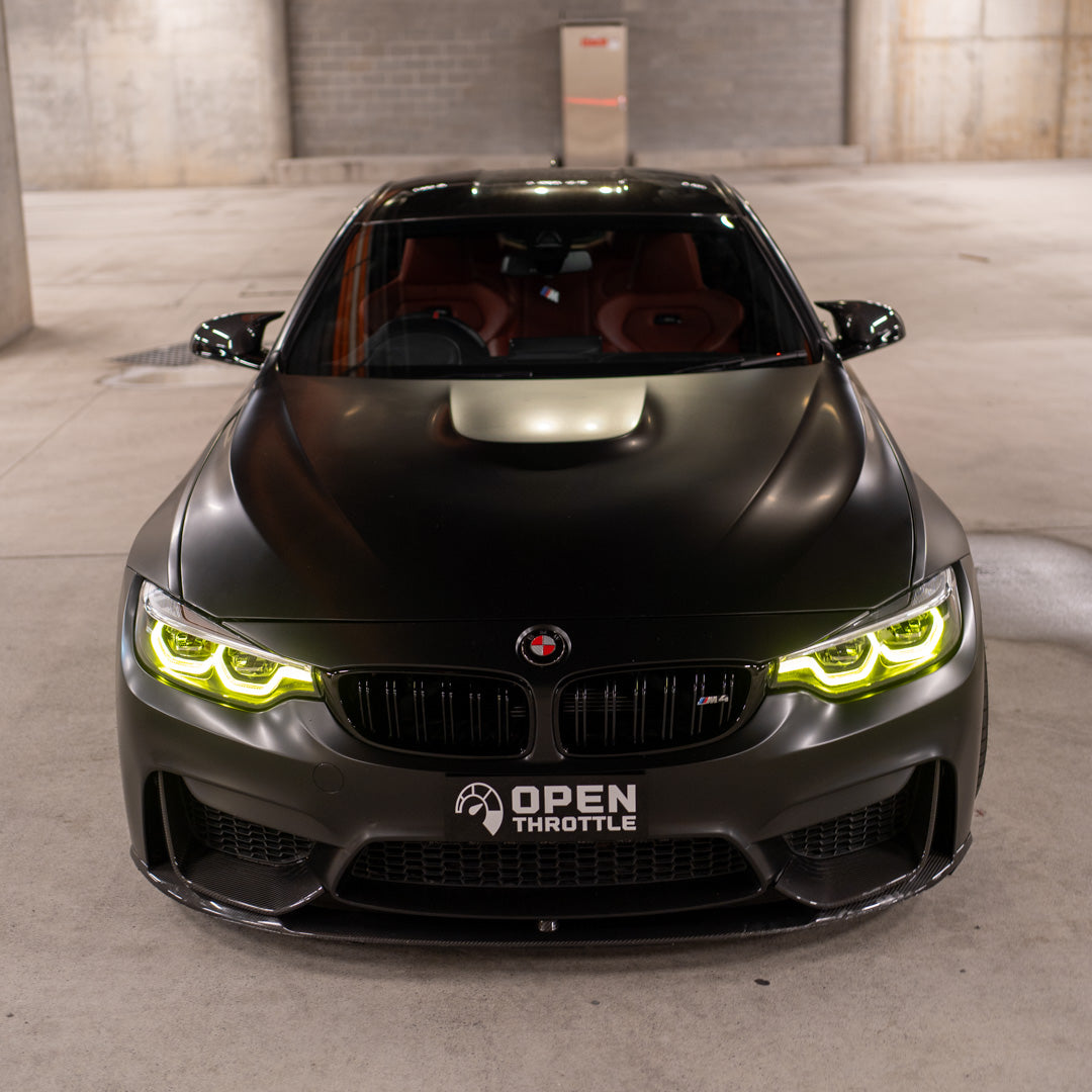 BMW EMBLEM BADGE - RED & GREY