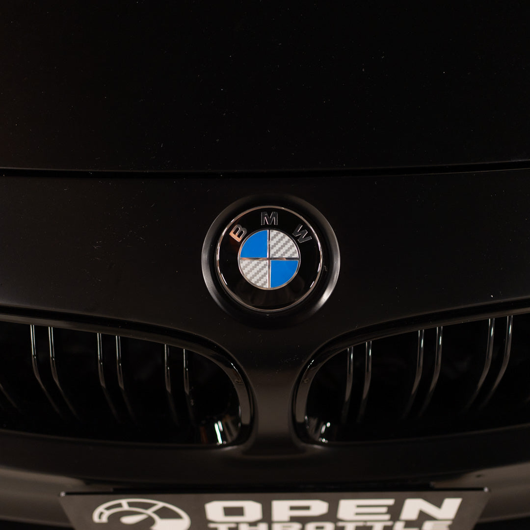 BMW EMBLEM BADGE - BLUE & GREY