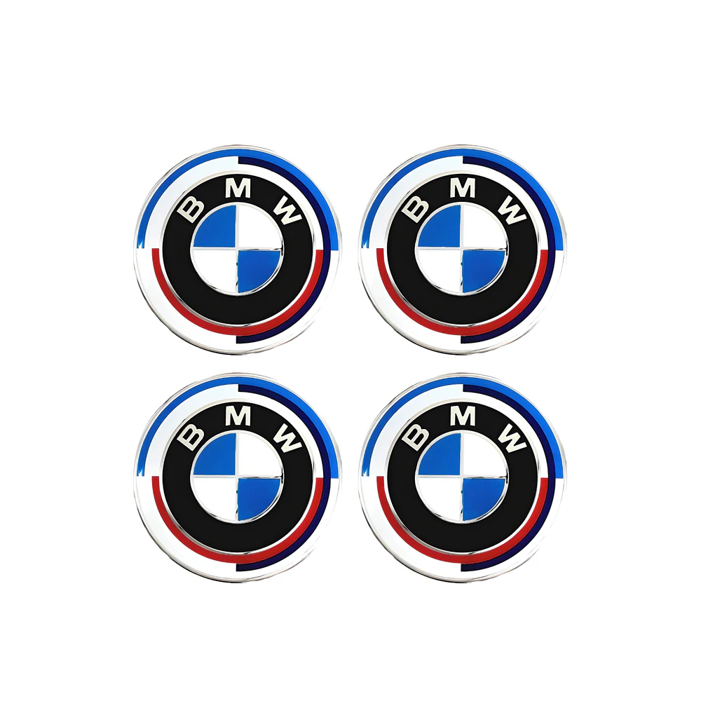 BMW FLOATING WHEEL CENTRE CAP SET