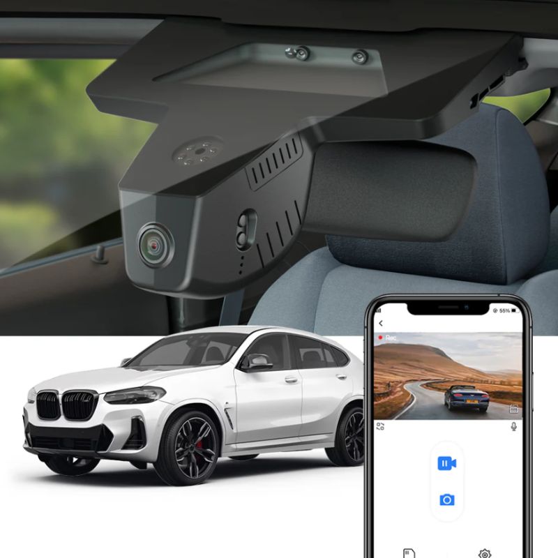INTEGRATED 4K DASH CAM FOR BMW G02 X4