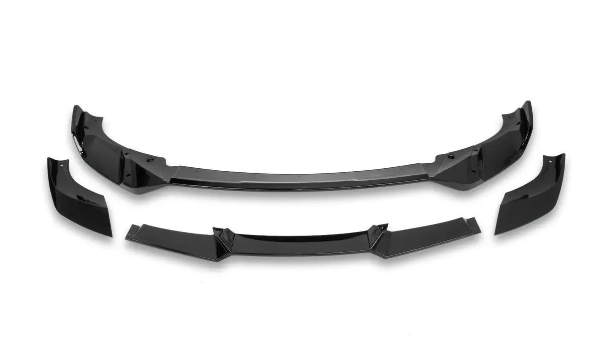 ABS GLOSS BLACK FRONT LIP FOR BMW G01 X3 / G02 X4