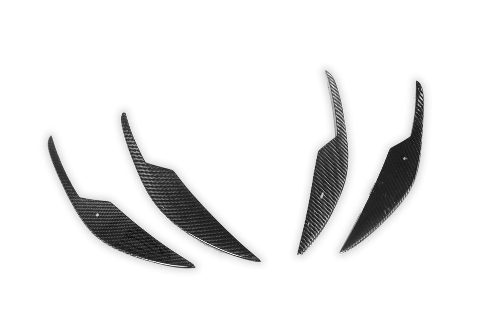 AC STYLE CARBON FIBER FRONT CANARDS FOR BMW G80 M3 / G82 G83 M4