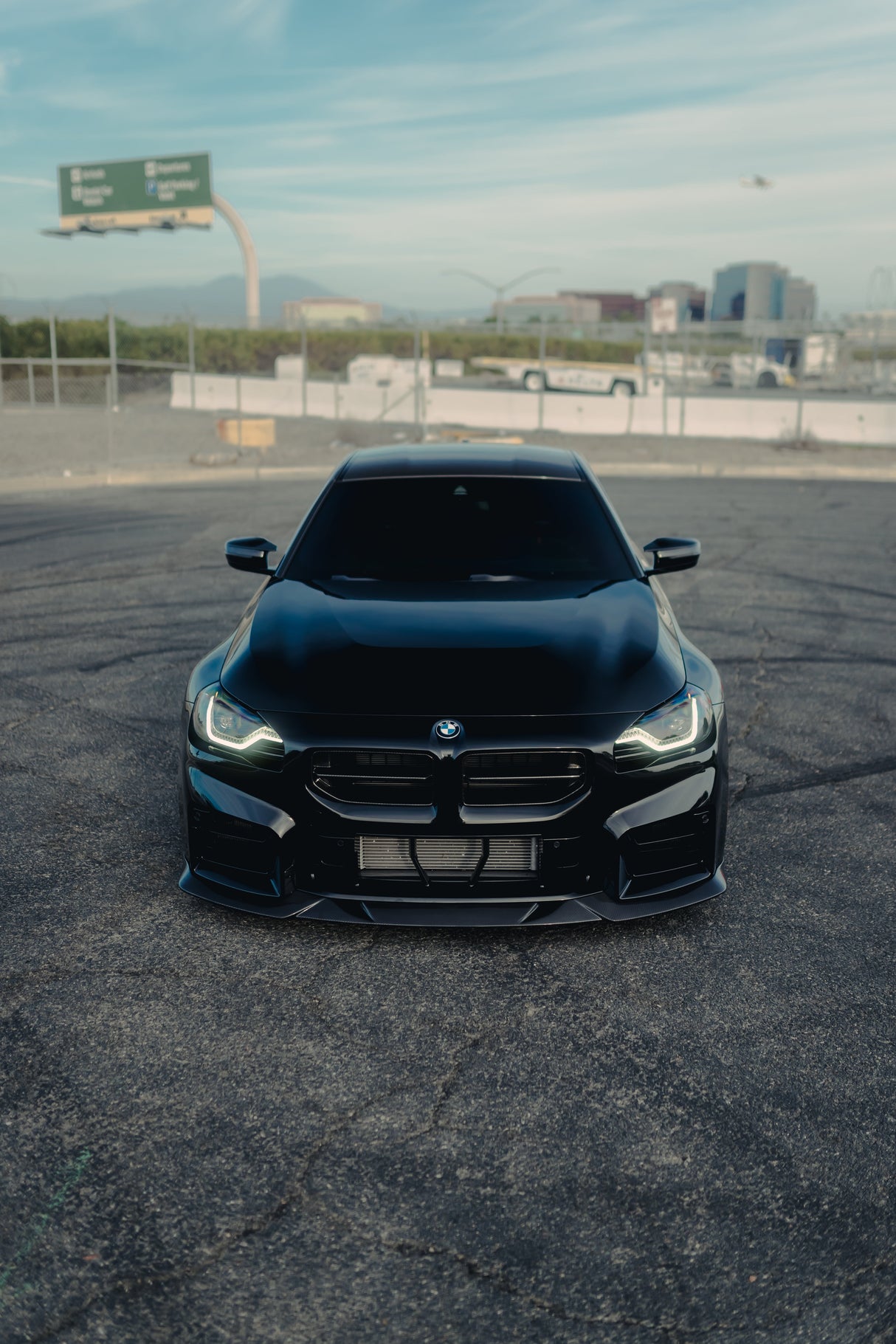 ALPHA N STYLE CARBON FIBER FRONT GRILLES FOR BMW G87 M2