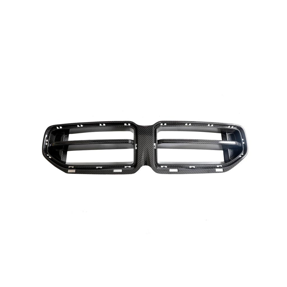 ALPHA N STYLE CARBON FIBER FRONT GRILLES FOR BMW G87 M2