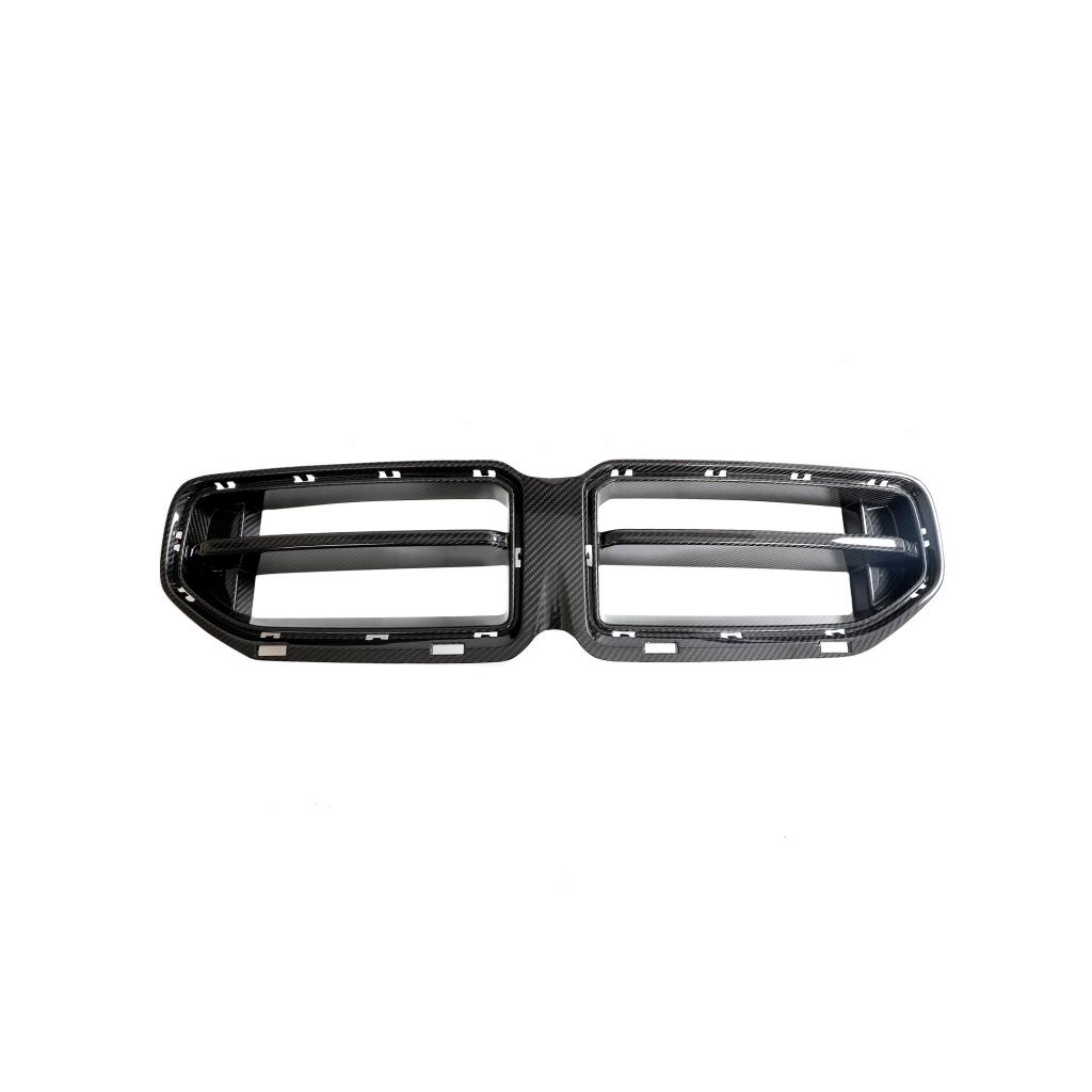 ALPHA N STYLE CARBON FIBER FRONT GRILLES FOR BMW G87 M2
