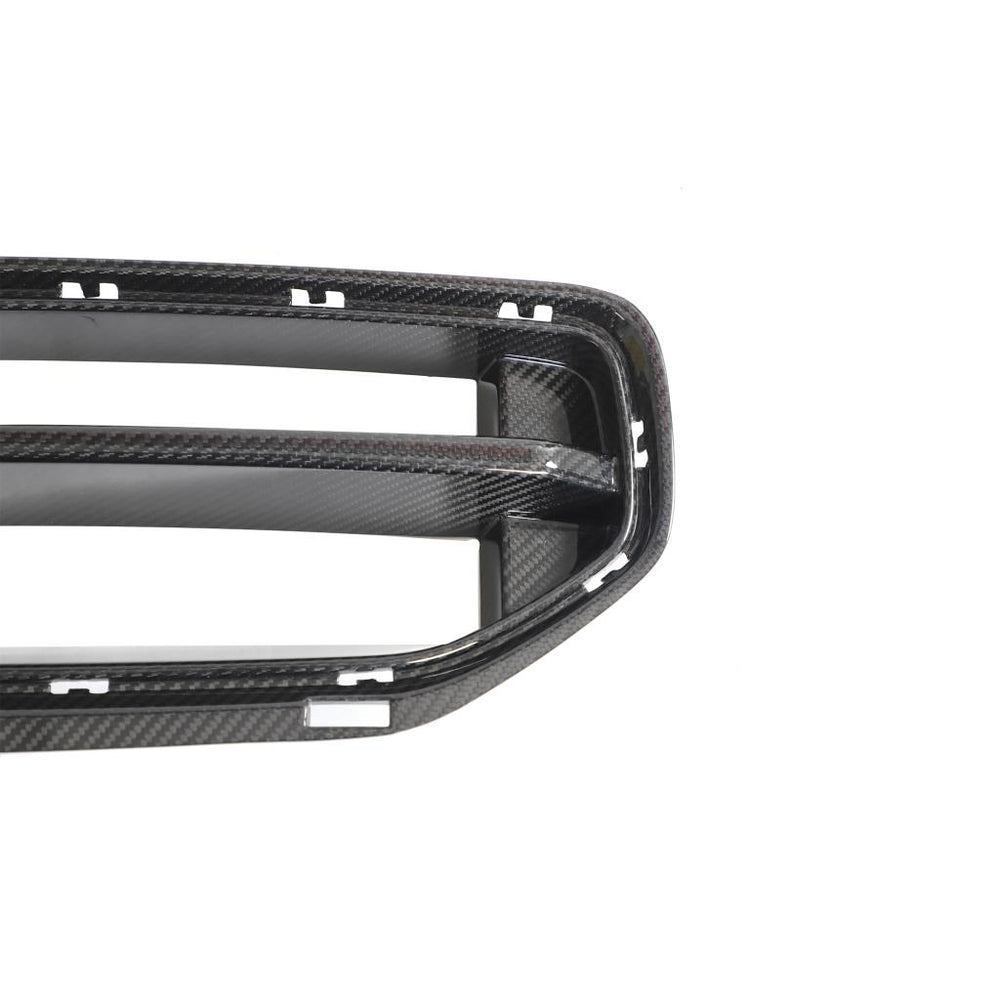 ALPHA N STYLE CARBON FIBER FRONT GRILLES FOR BMW G87 M2