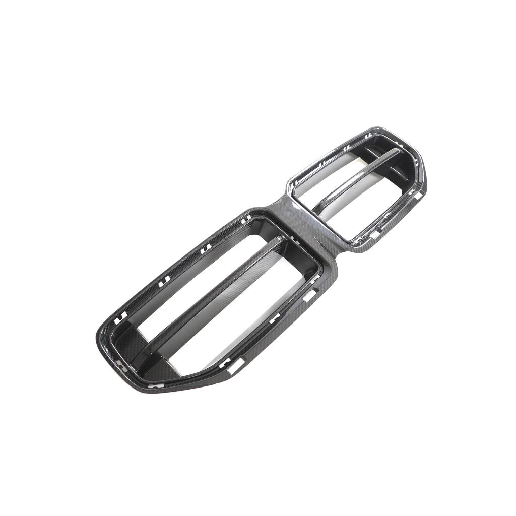 ALPHA N STYLE CARBON FIBER FRONT GRILLES FOR BMW G87 M2