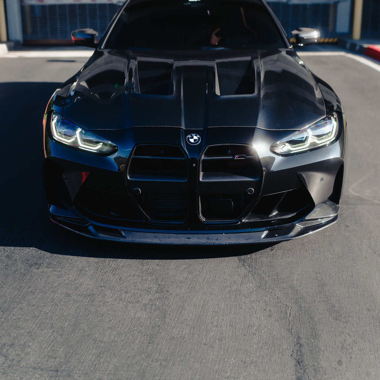 MHC STYLE CARBON FIBER FRONT LIP FOR BMW G80 M3 / G82 G83 M4