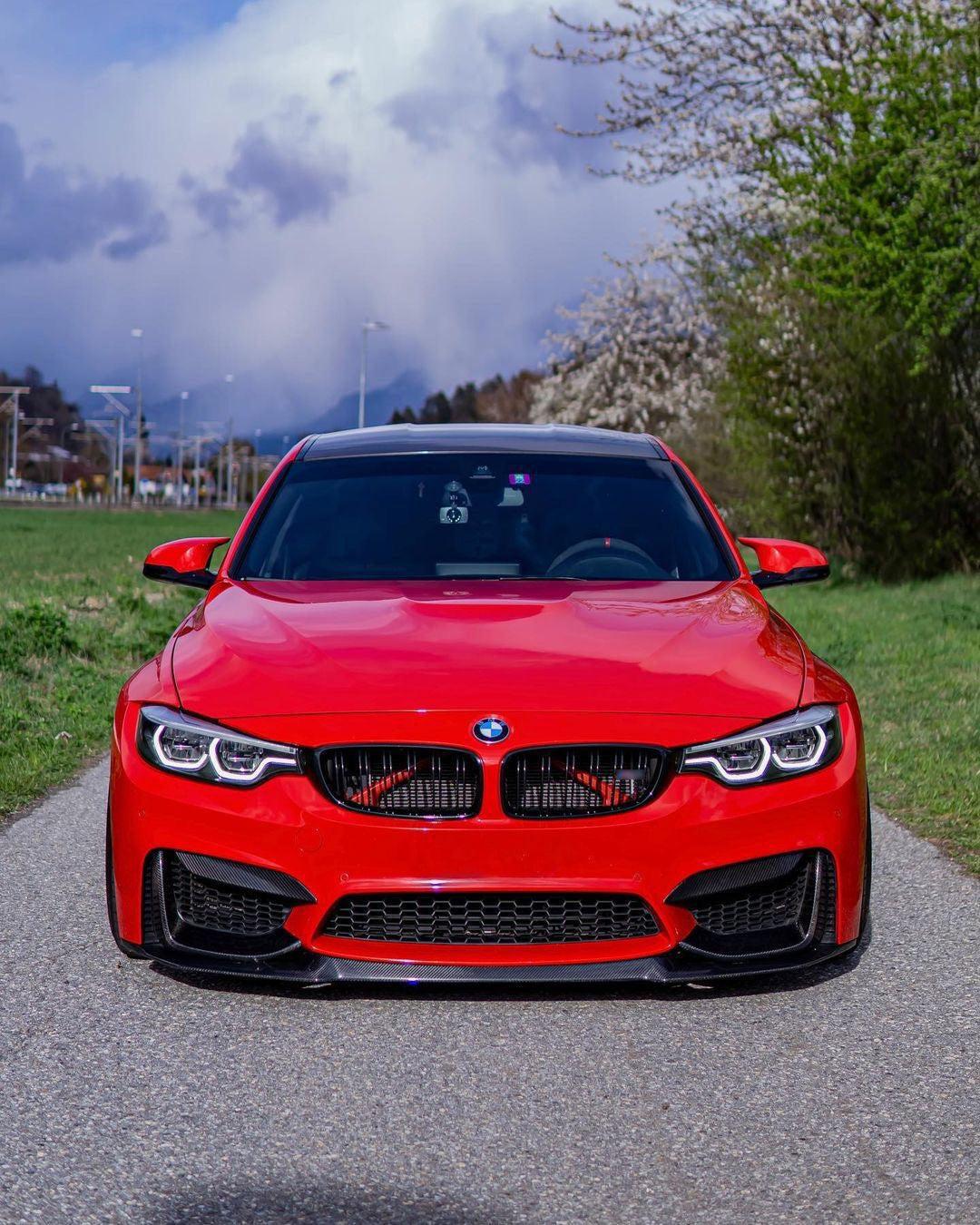 CS STYLE CARBON FIBER FRONT LIP FOR BMW F80 M3 / F82 F83 M4