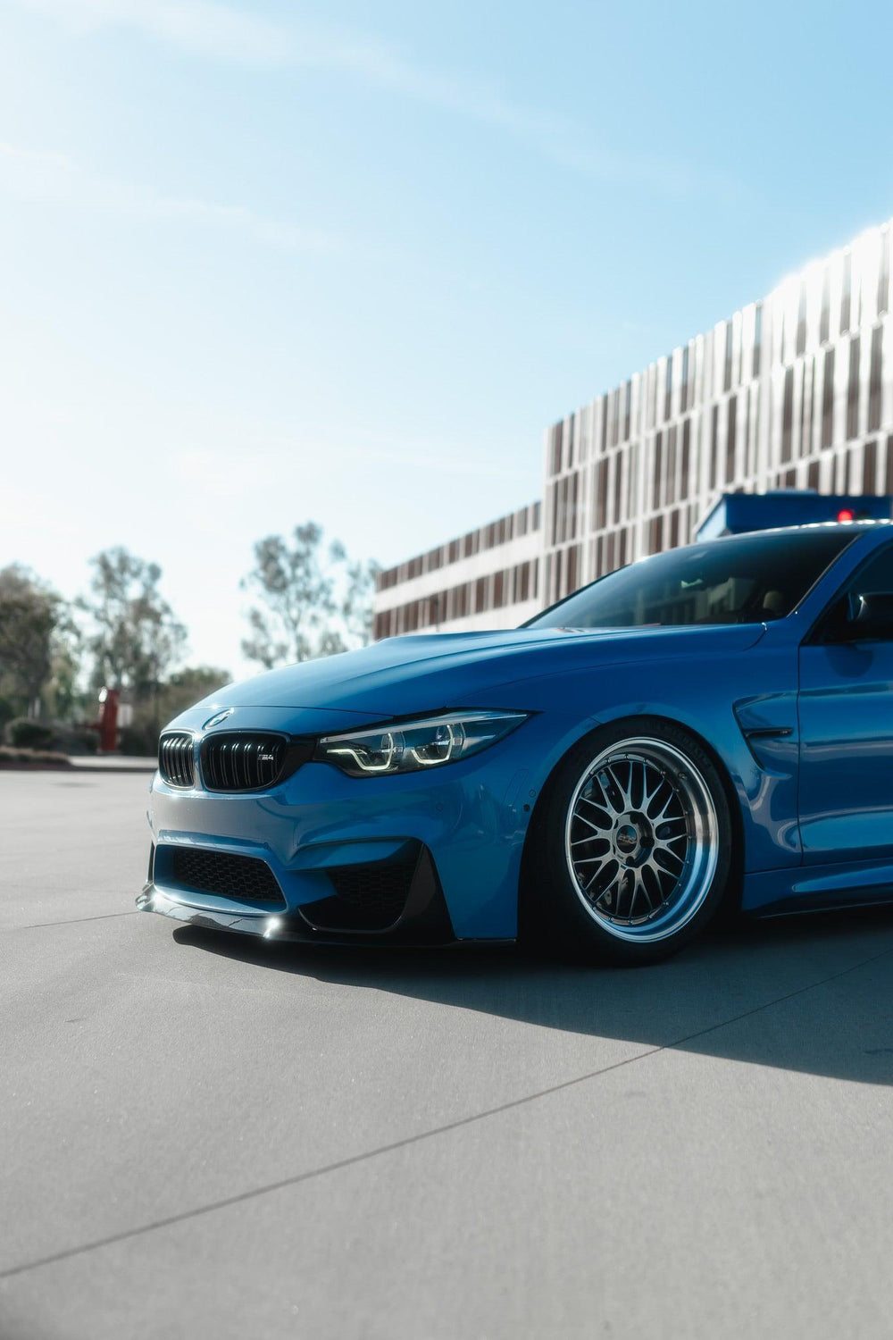 CS STYLE CARBON FIBER FRONT LIP FOR BMW F80 M3 / F82 F83 M4