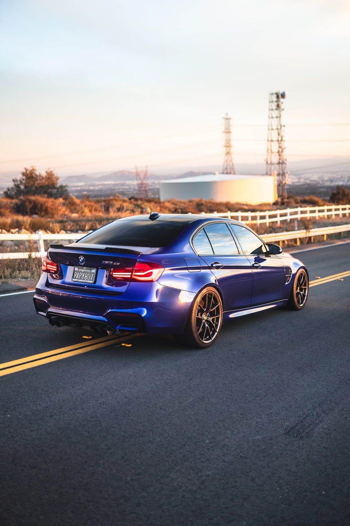 CS STYLE CARBON FIBER TRUNK SPOILER FOR BMW F80 M3 / F30 3 SERIES