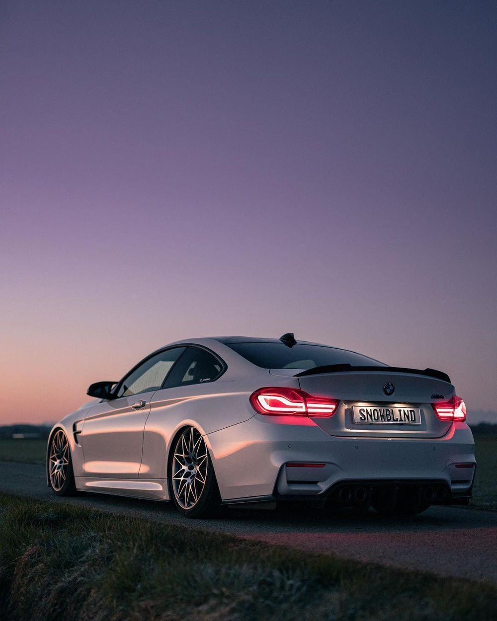 CS STYLE CARBON FIBER TRUNK SPOILER FOR BMW F82 F83 M4