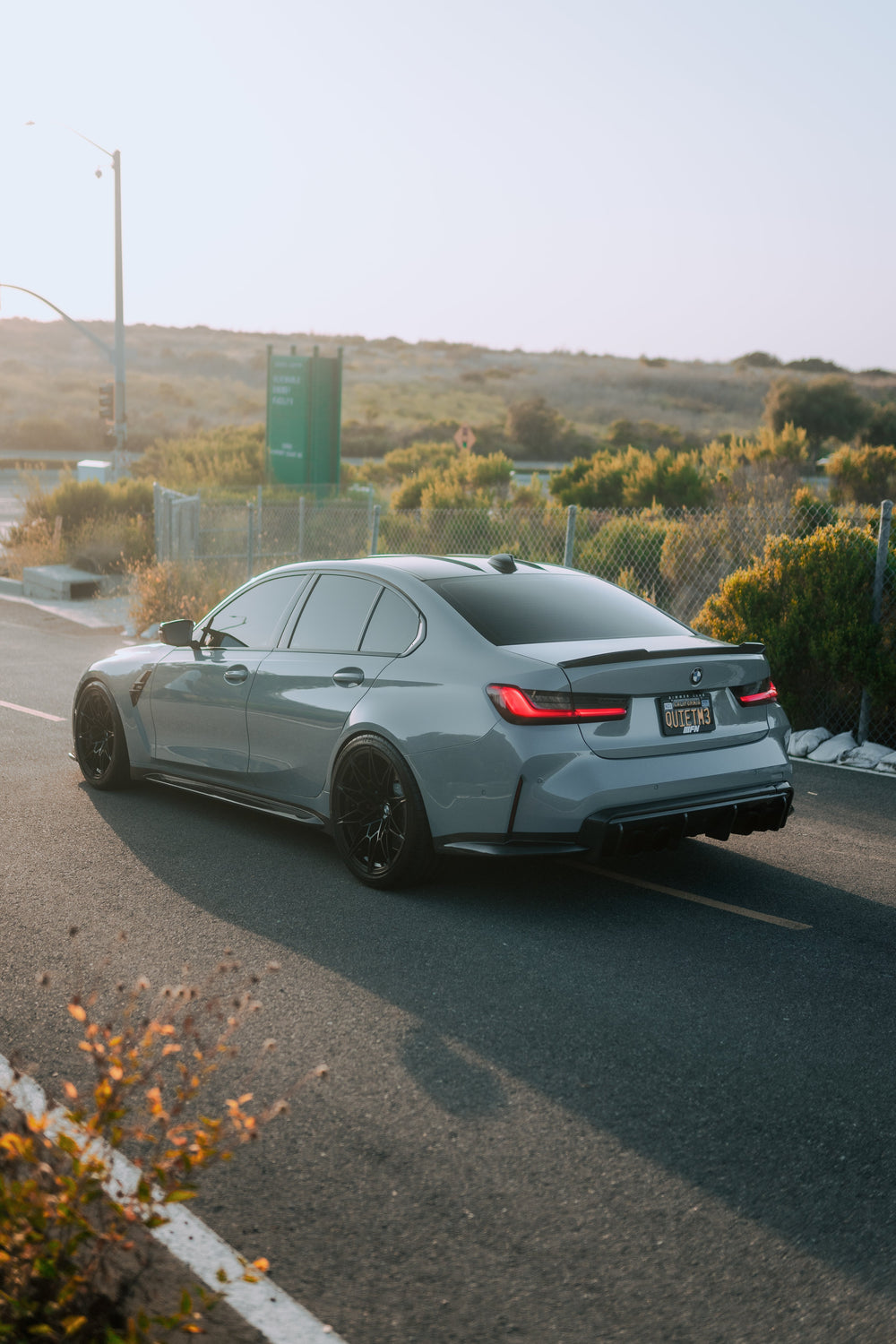 CS STYLE CARBON FIBER SPOILER FOR BMW G80 M3 / G20 3 SERIES