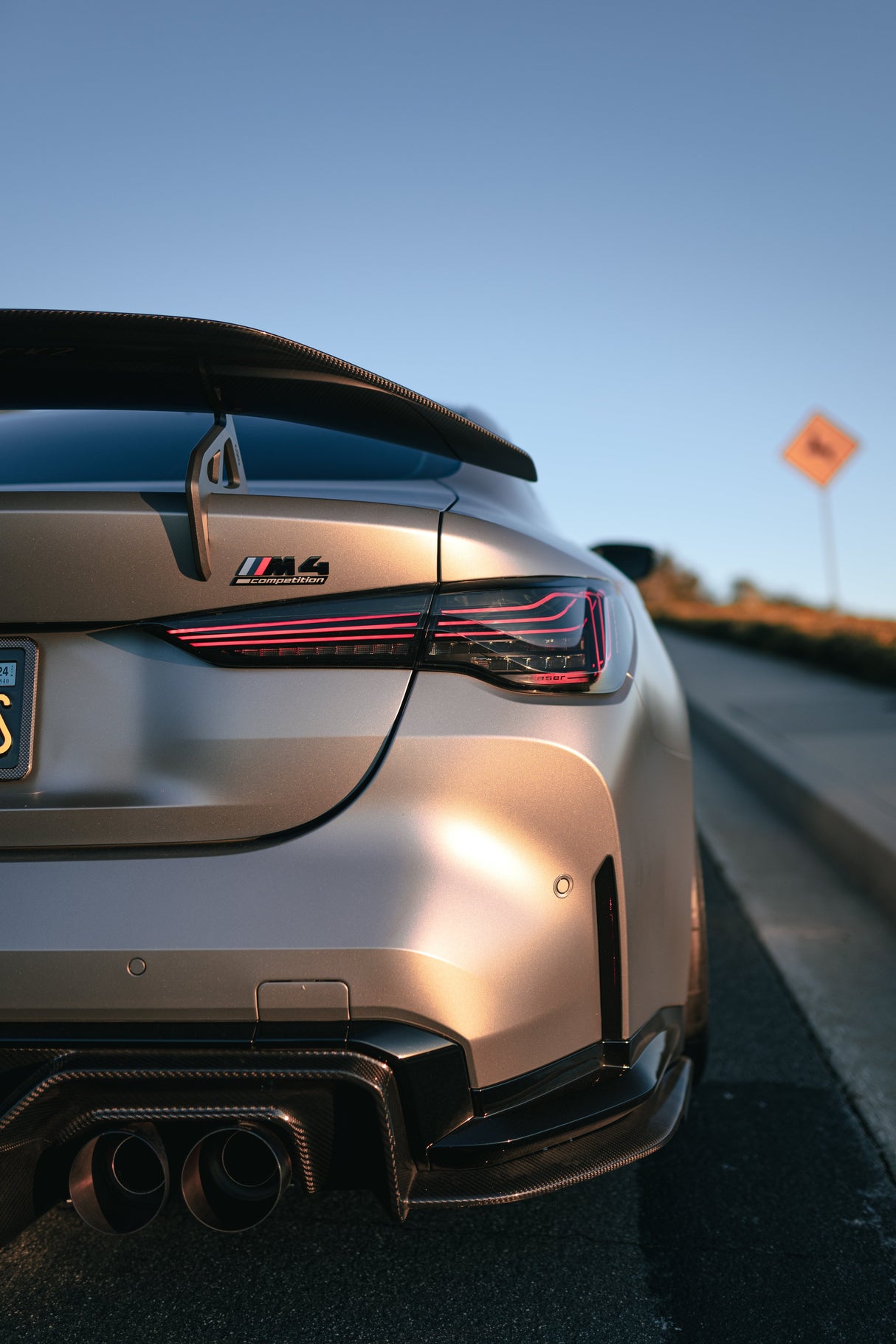 CSL LASER STYLE TAIL LIGHTS FOR BMW G82 G83 M4 / G22 G23 G26 4 SERIES