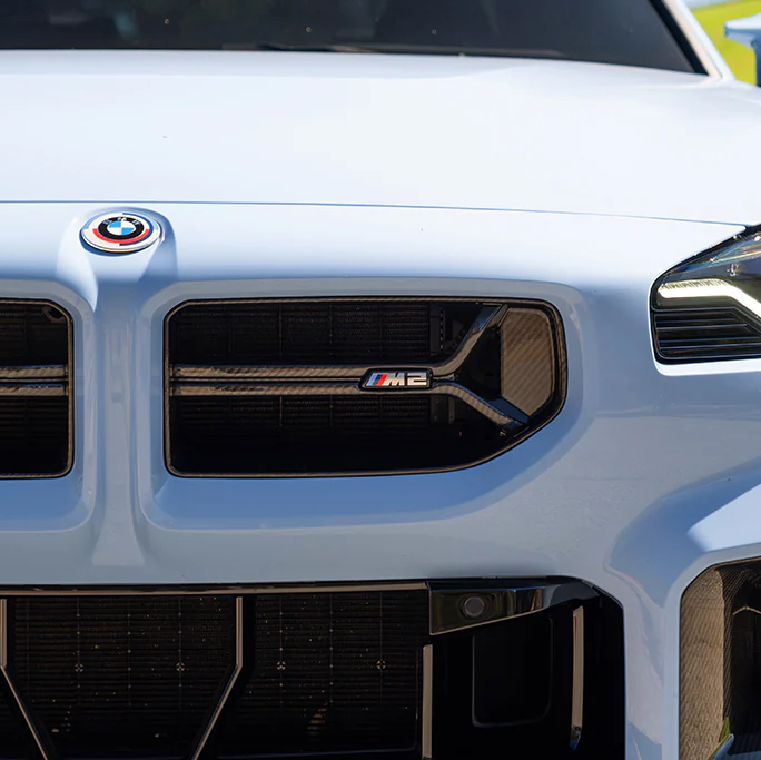 CSL STYLE CARBON FIBER FRONT GRILLES FOR BMW G87 M2