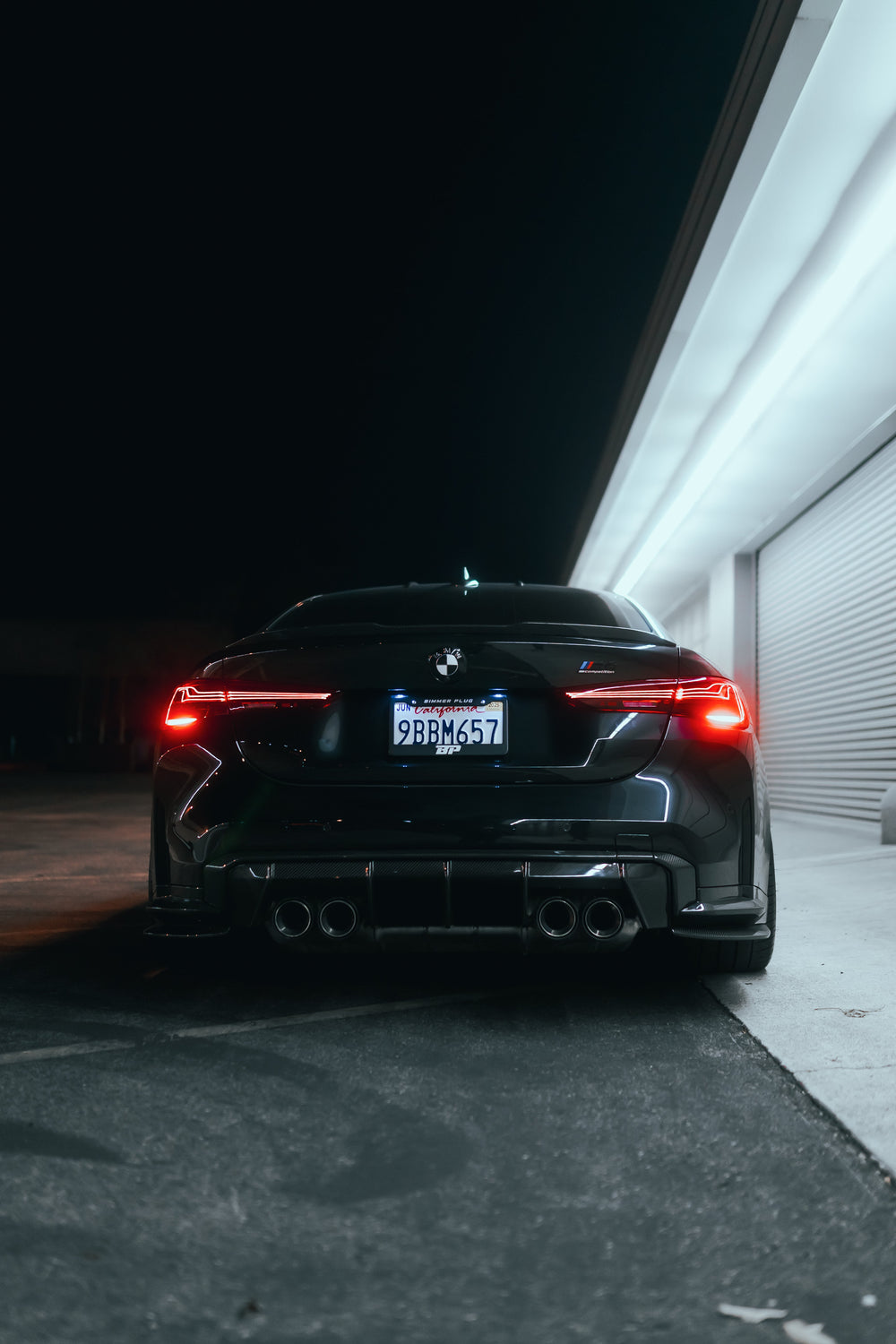 M PERFORMANCE STYLE CARBON FIBER TRUNK SPOILER FOR BMW G82 M4 / G22 4 SERIES