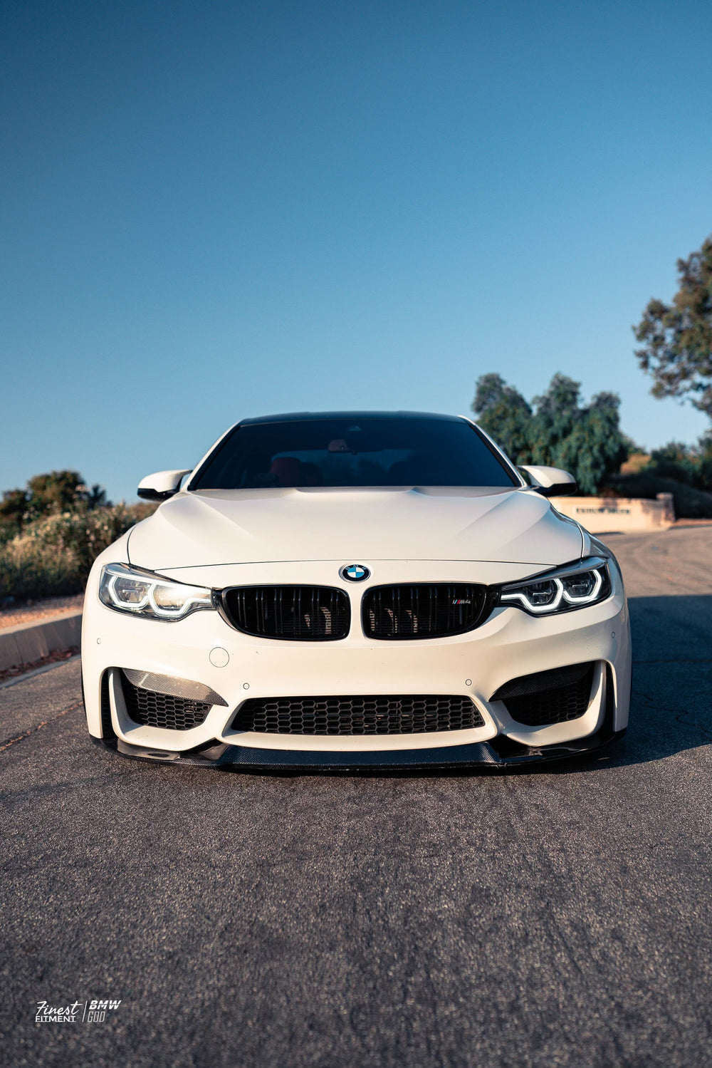 Carbonfaser-Frontsplitter oben - BMW F80 M3 und F82/F83 M4