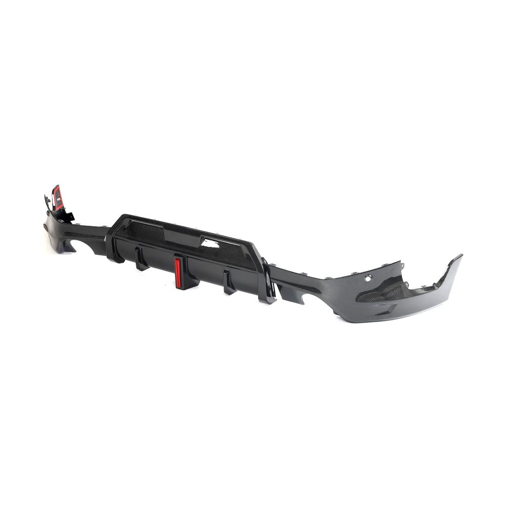 CARBON FIBRE REAR DIFFUSER WITH BRAKE LIGHT FOR BMW G42 2 SERIES