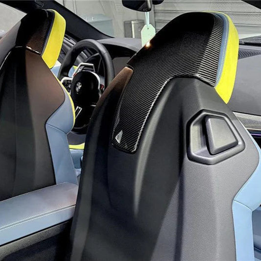 SITZRÜCKENLEHNEN AUS DRY CARBONFASER FÜR BMW M2C F87 / M3 F80 / M4 F82