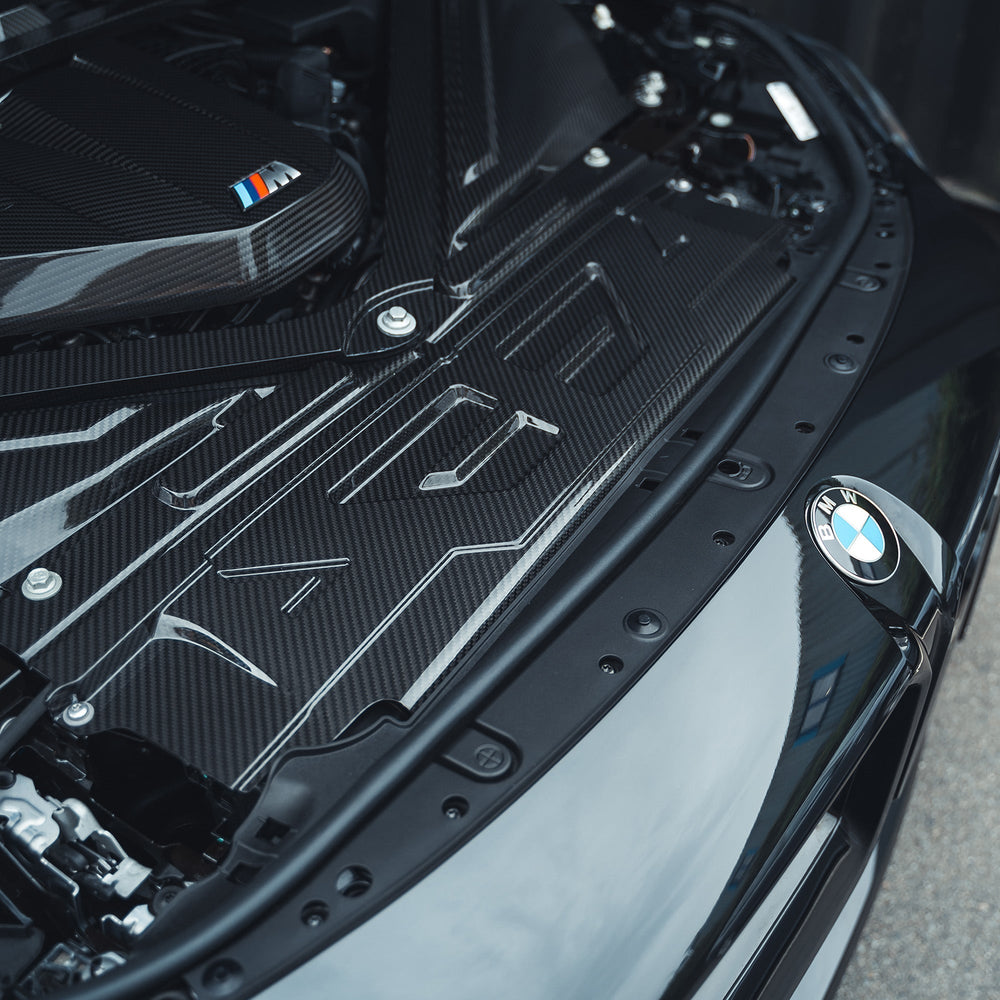 CARBON FIBER SLAM PANEL COVER FOR BMW G80 M3 / G82 G83 M4