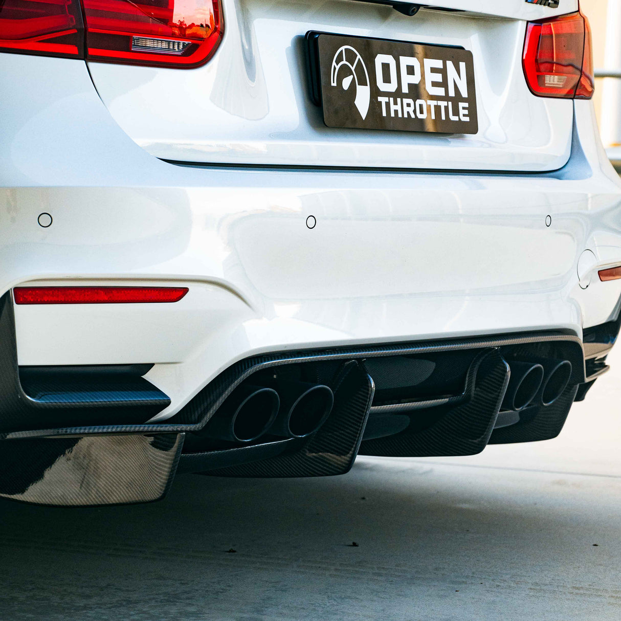 PSM STYLE CARBON FIBRE DIFFUSER FOR BMW M3 F80 / M4 F82