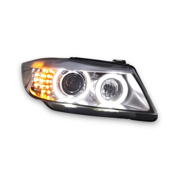 ANGEL EYES HEADLIGHTS FOR BMW E90 3 SERIES